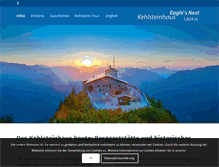 Tablet Screenshot of kehlsteinhaus.de